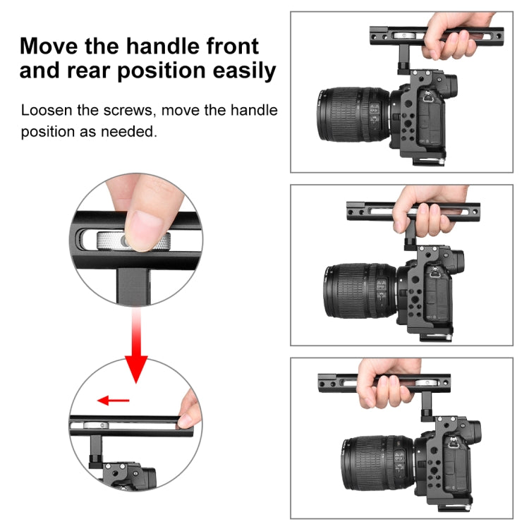 PULUZ  適用於尼康Z6 / Z7專用兔籠 帶手柄