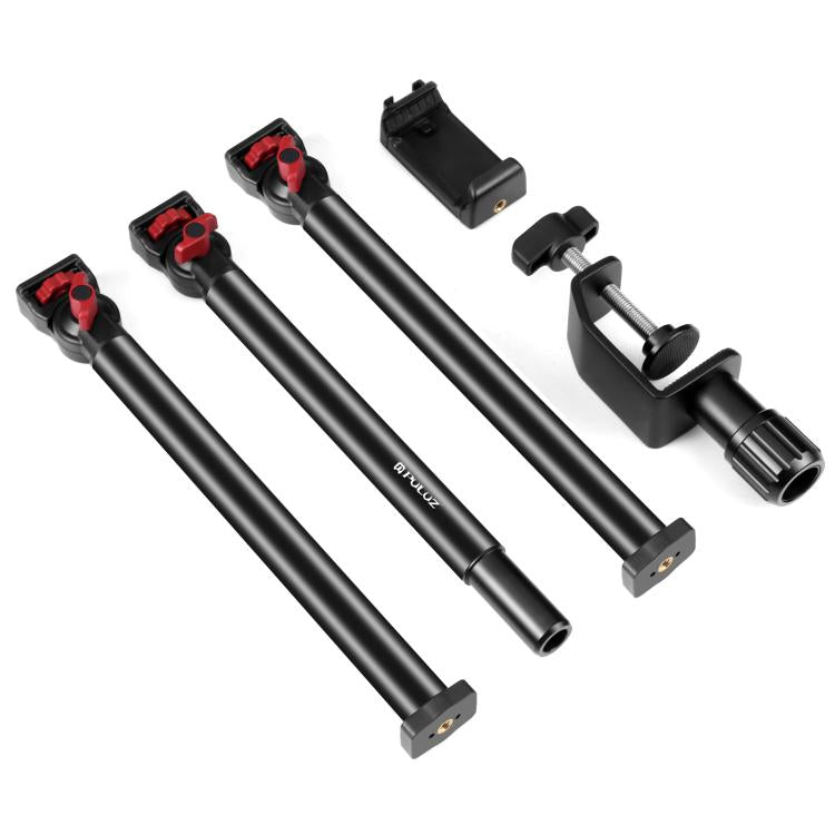 PULUZ C形夾桌面俯拍攝影攝像直播支架