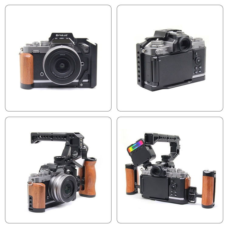 PULUZ 適用於尼康ZFC 木質手柄金屬兔籠