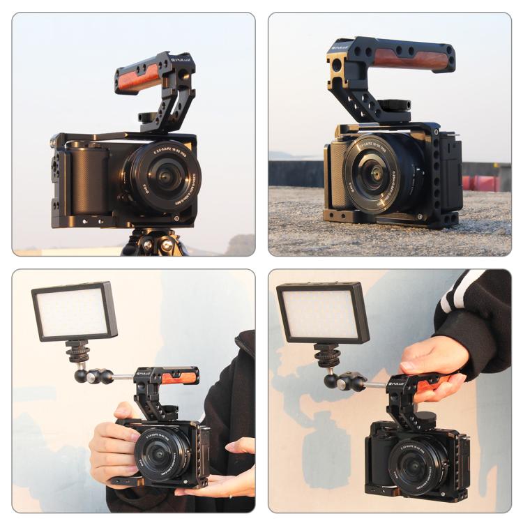 PULUZ 3/8兔籠阿萊木柄提手