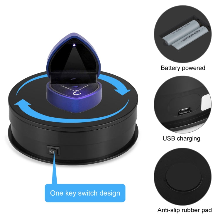 PULUZ 15cm 調速轉盤展示架  承重3kg