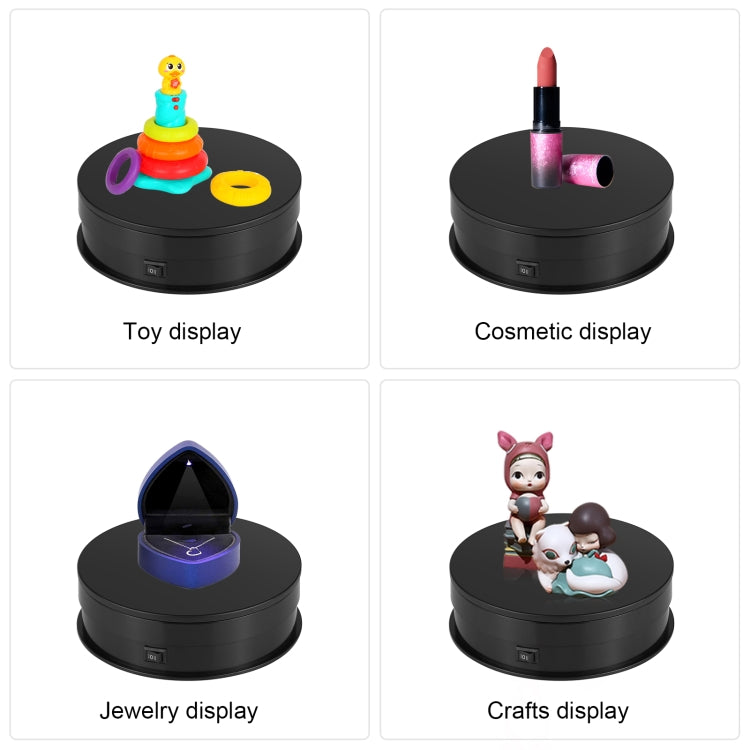 PULUZ 15cm 調速轉盤展示架  承重3kg