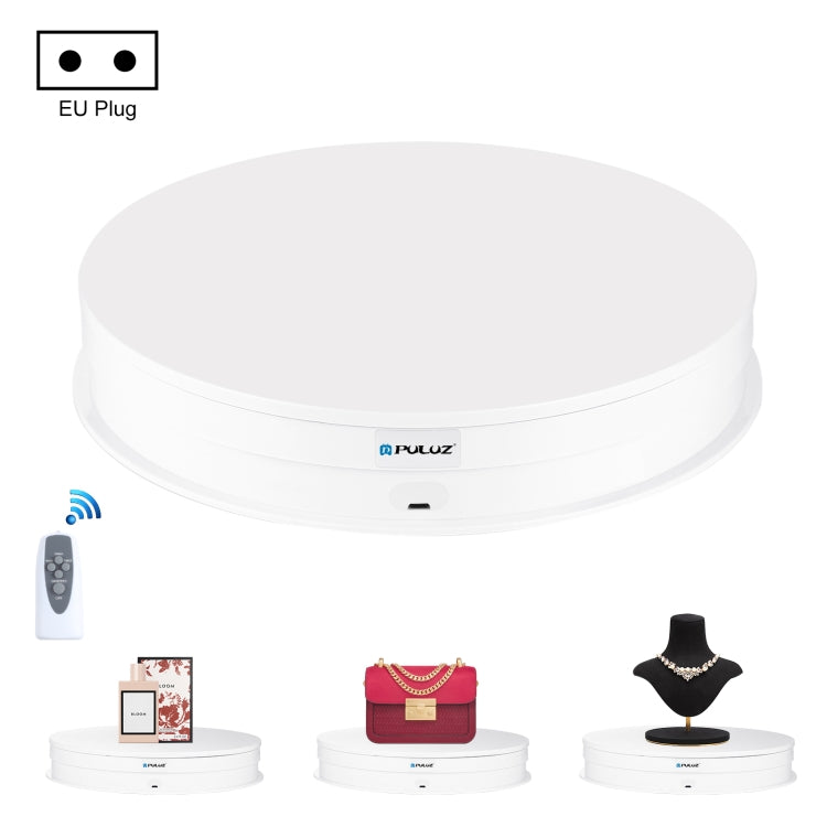 PULUZ 30cm  調速轉盤展示架拍攝道具轉盤 承重10-15kg 歐規