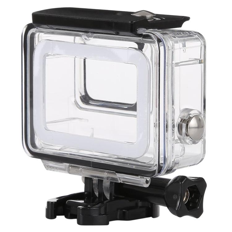 PULUZ GoPro HERO7 銀 /HERO7白防水殼 帶活動基座和長螺絲45米防水