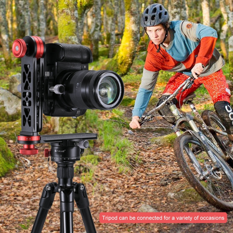 PULUZ全景雲台720度全景攝影攝像相機快裝板 大號