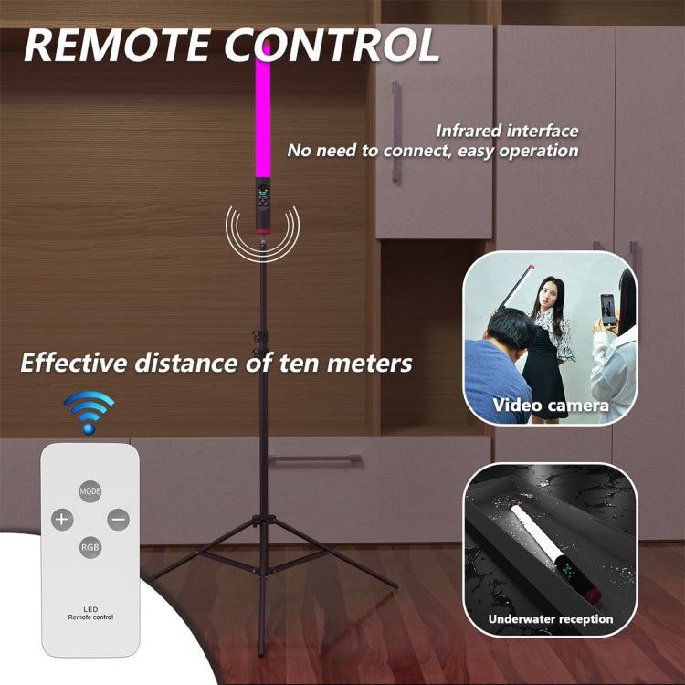 PULUZ RGB 潜水棒燈 帶遙控