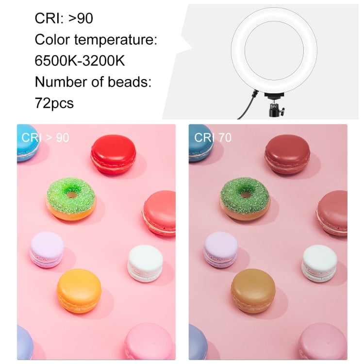 PULUZ 6.2 英寸16cm可調光 LED環形攝影燈補光燈