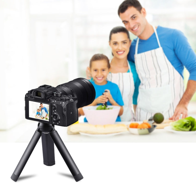 PULUZ 迷你金屬三腳架帶1/4螺絲 承重10kg