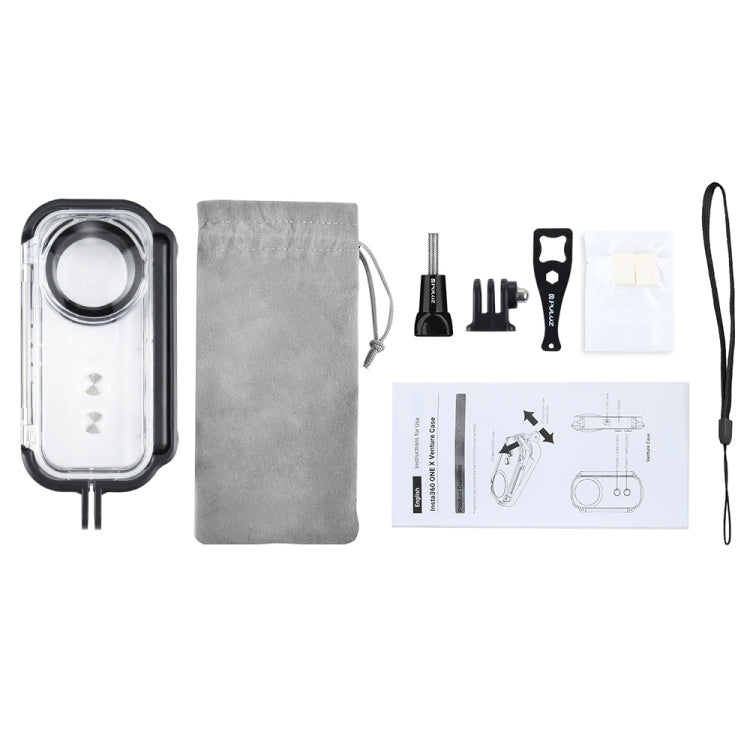 PULUZ Insta360 ONE X全景攝像機數碼相機防水殼 30米防水