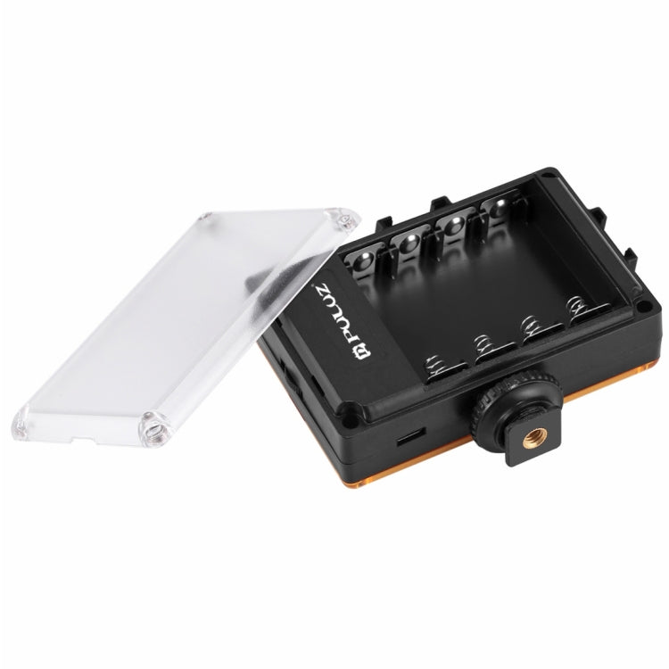 PULUZ 96LED 860LM專業攝像補光燈影視婚慶新聞跟拍採訪燈帶柔光片