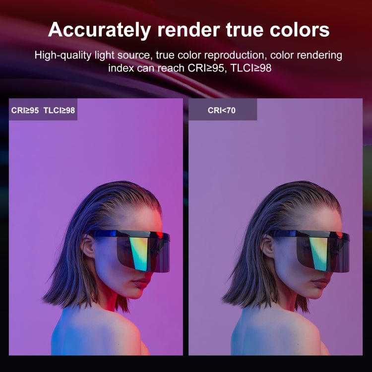 PULUZ RGB LED手持72顆燈珠RGB棒燈 帶遮光恭弘=叶 恭弘