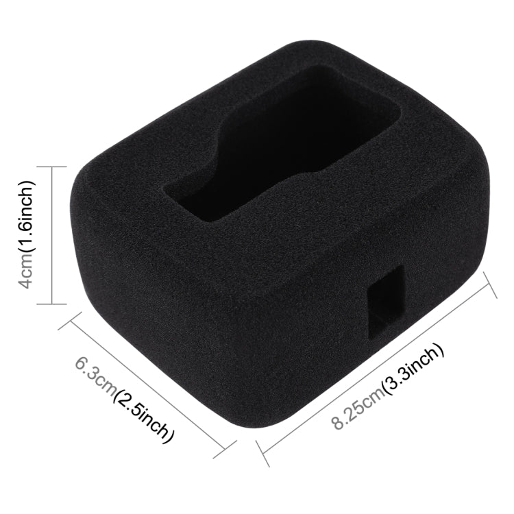 PULUZ  適用於GoPro HERO8 Black 主機防風罩減噪泡棉套
