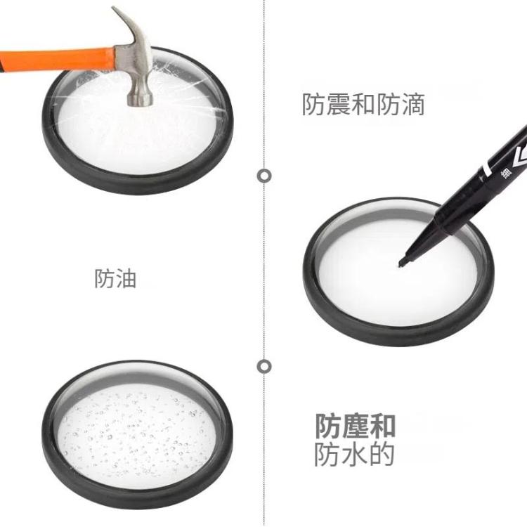 2 PCS PULUZ 適用於GoPro Max裸機鏡頭鏡片護鏡