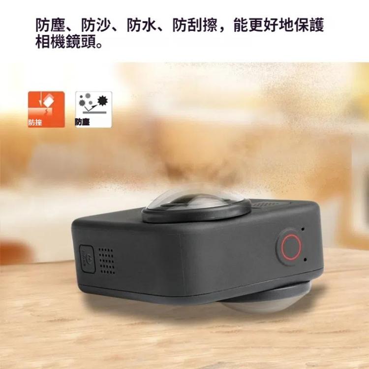 2 PCS PULUZ 適用於GoPro Max裸機鏡頭鏡片護鏡