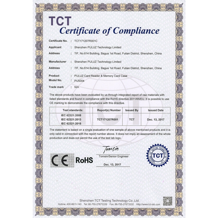 PULUZ 記憶卡盒帶讀卡器功能，可容納22種卡：1Standard SIM + 2Micro-SIM + 2Nano-SIM + 3CF + 7SD + 6TF + 1CARD PIN