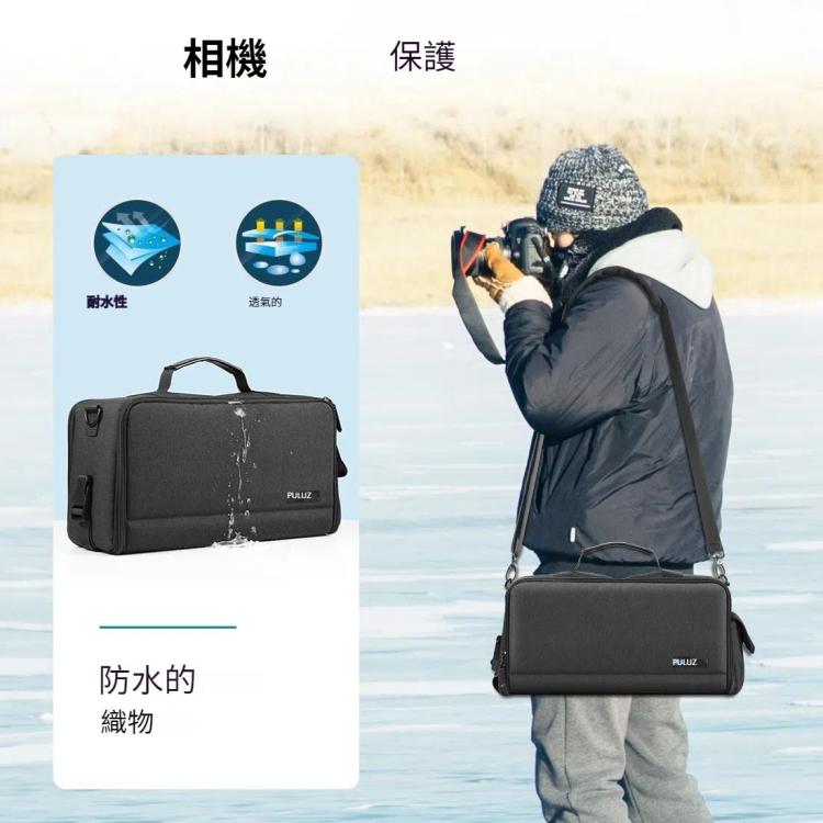 PULUZ 相機數碼收納單肩包鏡頭包