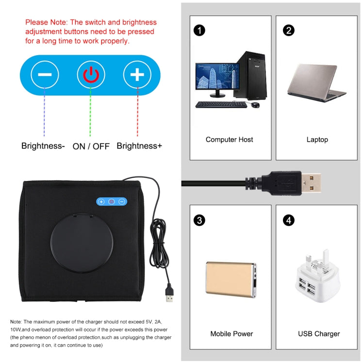 PULUZ 25cm 環形燈LED攝影棚