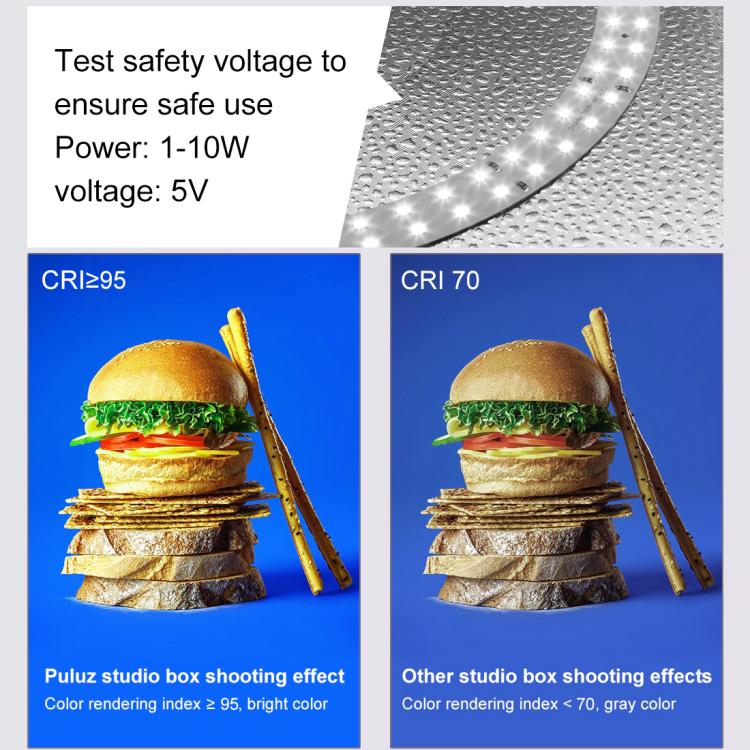 PULUZ 25cm 環形燈LED攝影棚