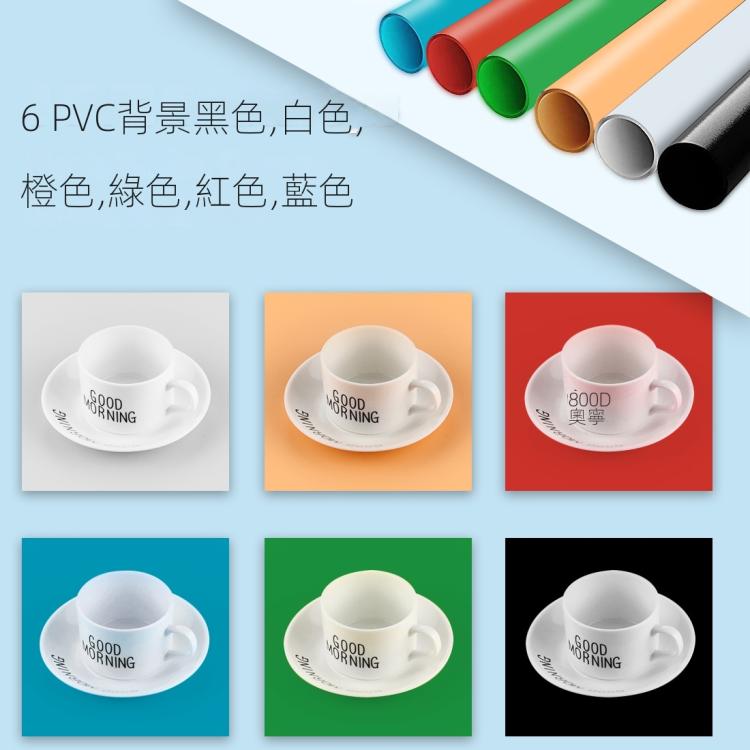 PULUZ 30cm x 30cm x 30cm便攜式簡易摺疊攝影棚 環形燈LED拍攝台 拍攝台 配 6色背景黑/白/橙/紅/綠/藍