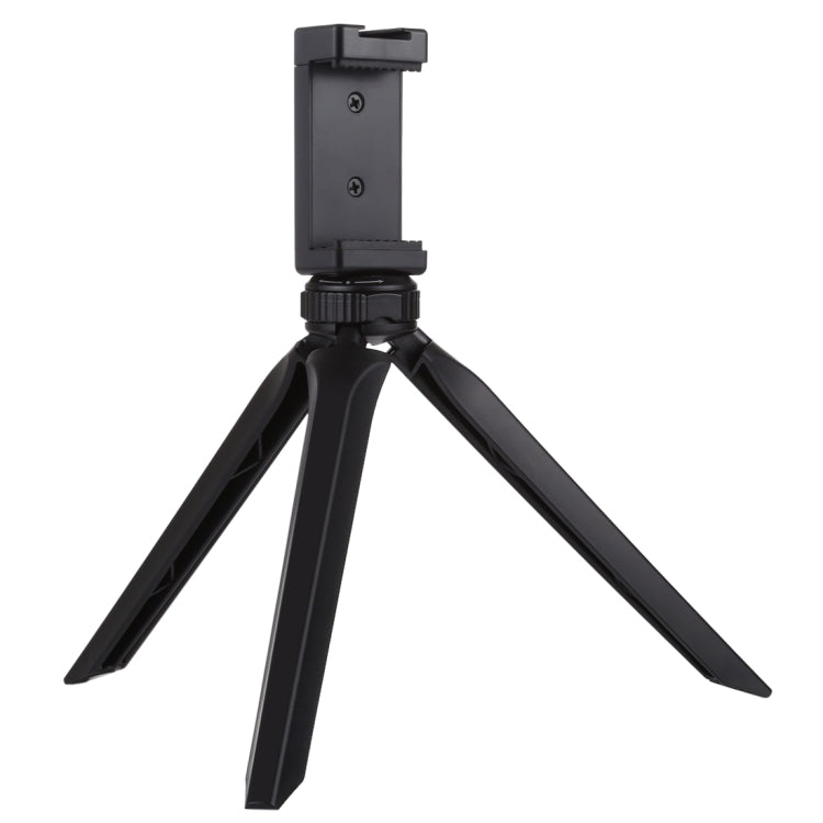PULUZ   塑料三腳架 帶手機夾  , Plastic Tripod (Black)