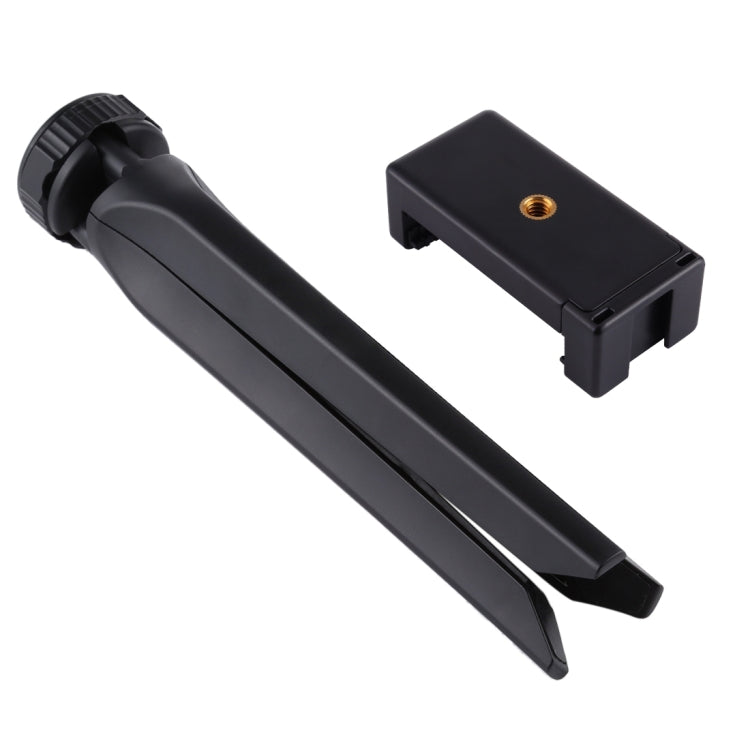 PULUZ   塑料三腳架 帶手機夾  , Plastic Tripod (Black)