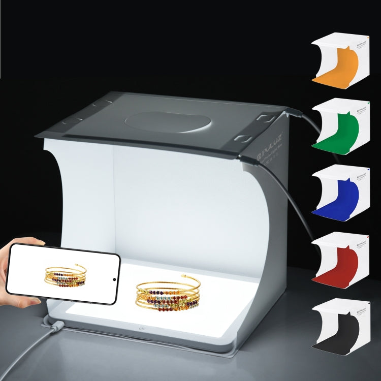 PULUZ 20cm攝影燈亞克力底燈PU5136+20cm攝影棚PU5022