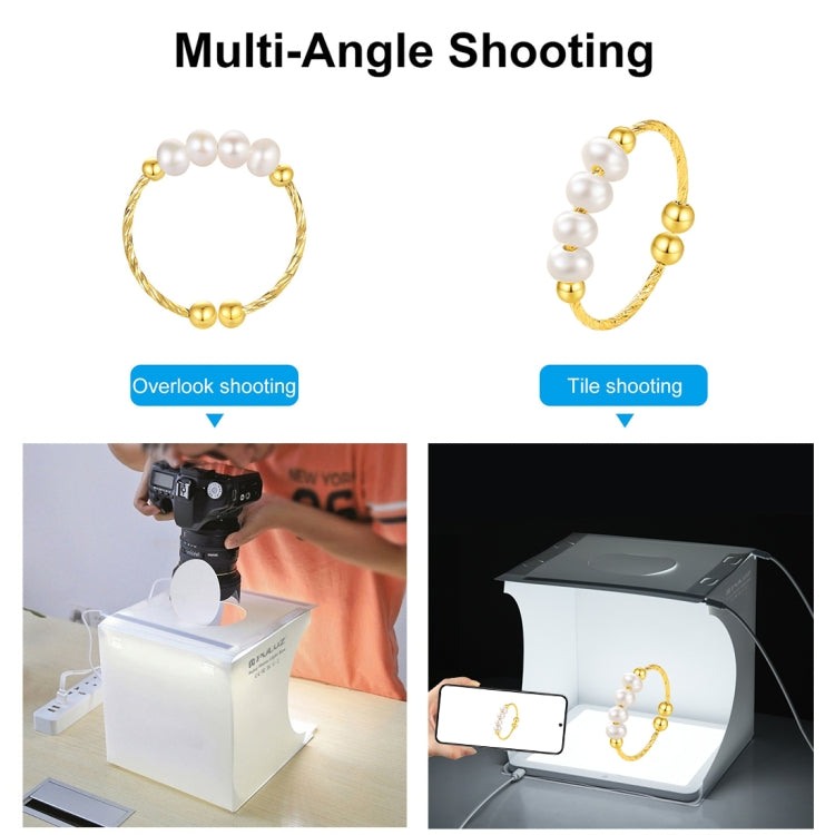 PULUZ 20cm攝影燈亞克力底燈PU5136+20cm攝影棚PU5022