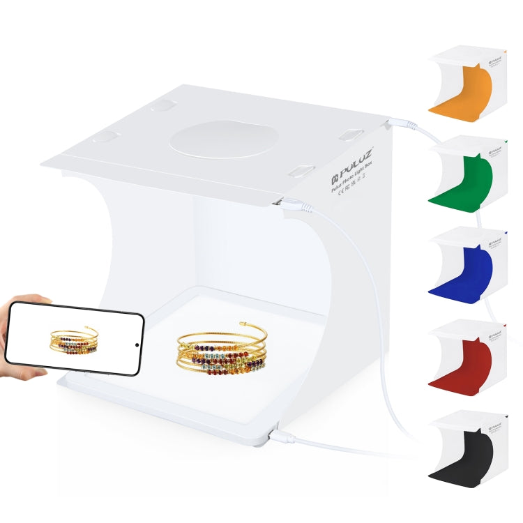 PULUZ 20cm攝影燈亞克力底燈PU5136+20cm攝影棚PU5022