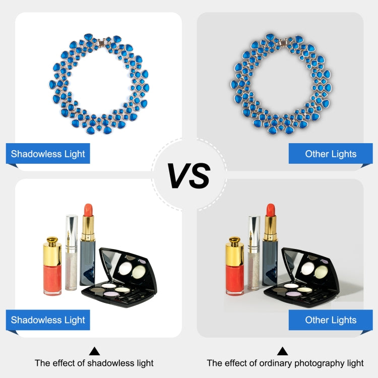 PULUZ 38cm 攝影燈無極調光亞克力底燈