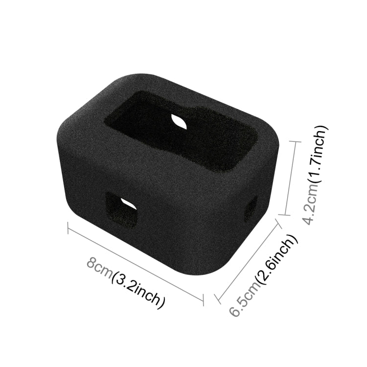 PULUZ for GoPro HERO12 Black /11 Black /10 Black /9 Black Foam Windshield Housing Case