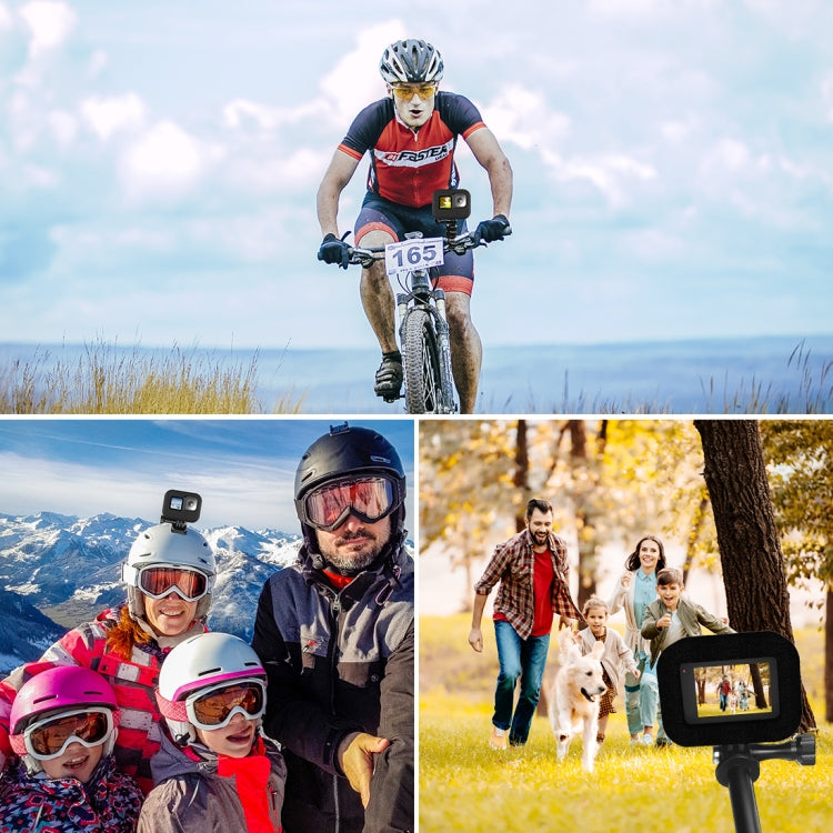 PULUZ for GoPro HERO12 Black /11 Black /10 Black /9 Black Foam Windshield Housing Case