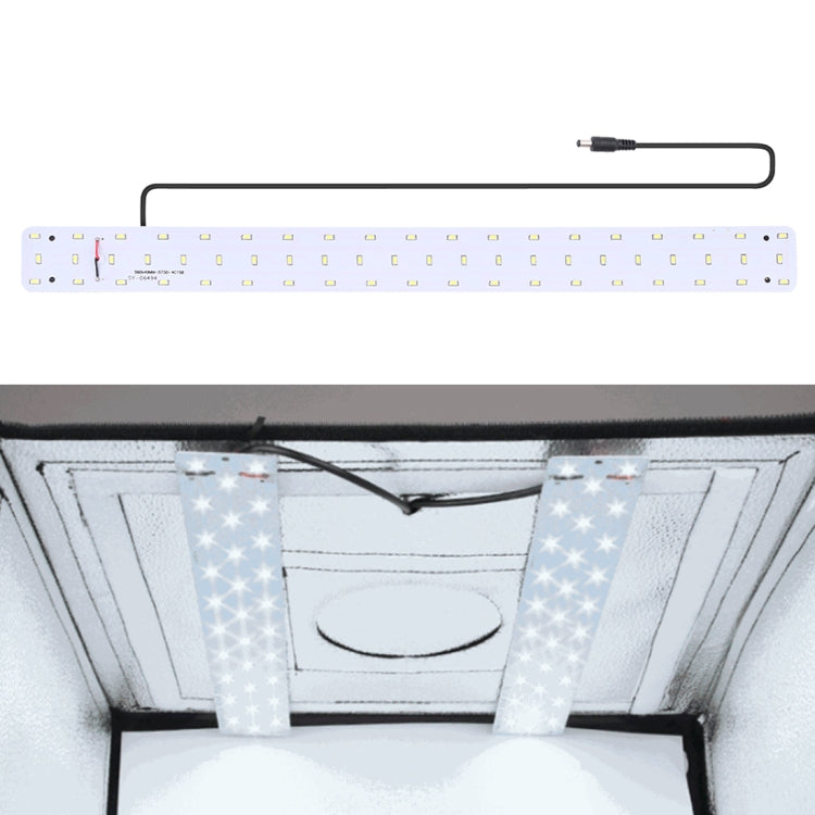 PULUZ  30W 1690LM 60 LEDs SMD 5730 5500K鋁板燈板 適用於PU5060攝影棚