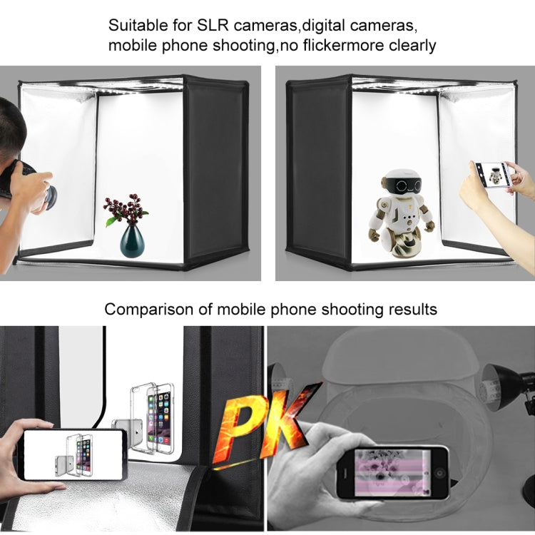 PULUZ  30W 1690LM 60 LEDs SMD 5730 5500K鋁板燈板 適用於PU5060攝影棚