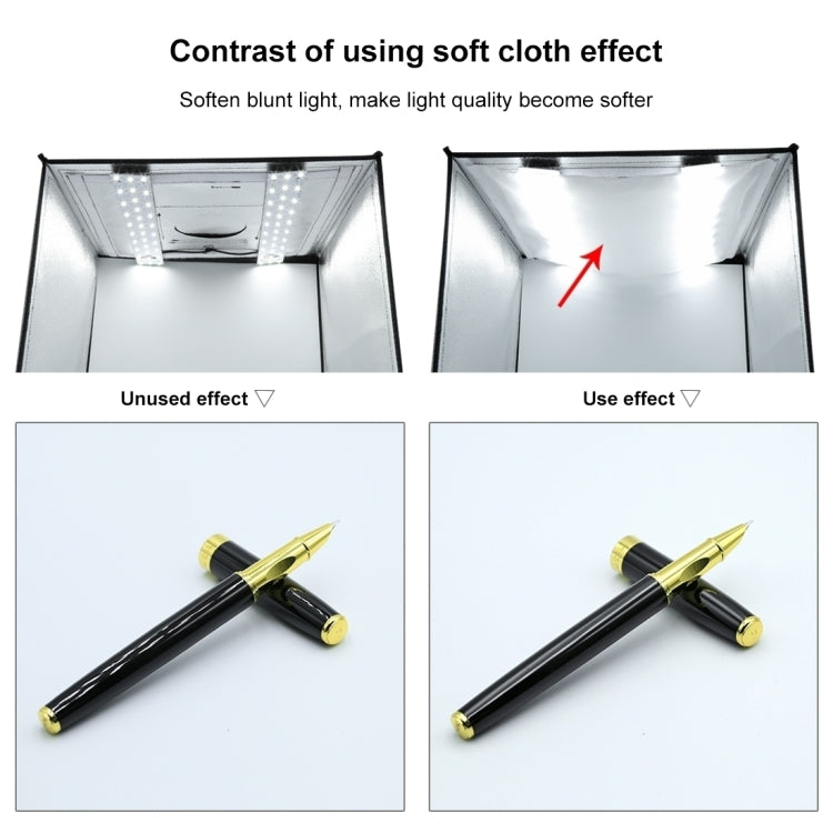 PULUZ  30W 1690LM 60 LEDs SMD 5730 5500K鋁板燈板 適用於PU5060攝影棚