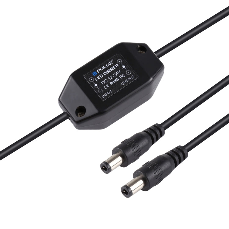 PULUZ 2.1mm x 5.5mm DC 5V-24V LED燈條調光器