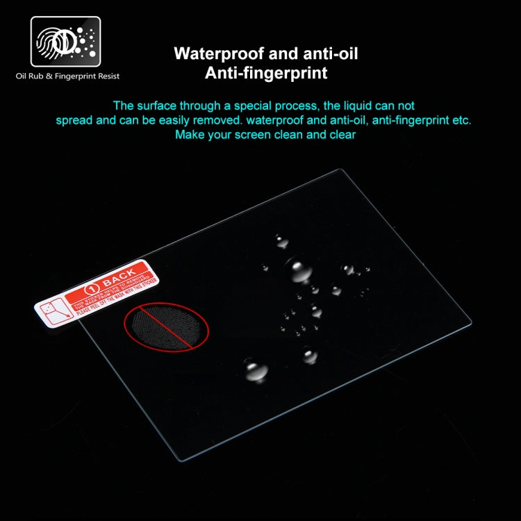 PULUZ 2.5D 9H Tempered Glass Film for Canon 6D, Compatible with Sony HX50 / HX60, Olympus TG3 / TG4 / TG5, Nikon AW1