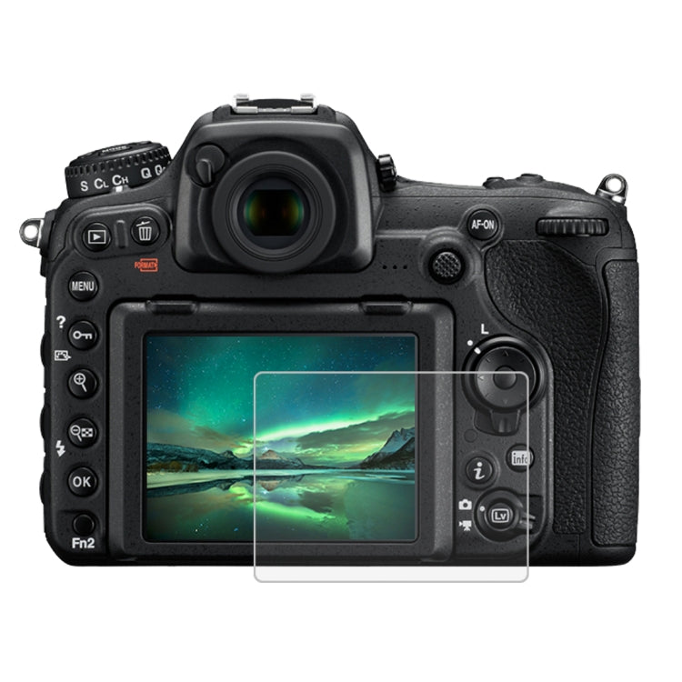 PULUZ 尼康 Nikon D500相機 2.5D弧邊 9H表面硬度 鋼化玻璃膜