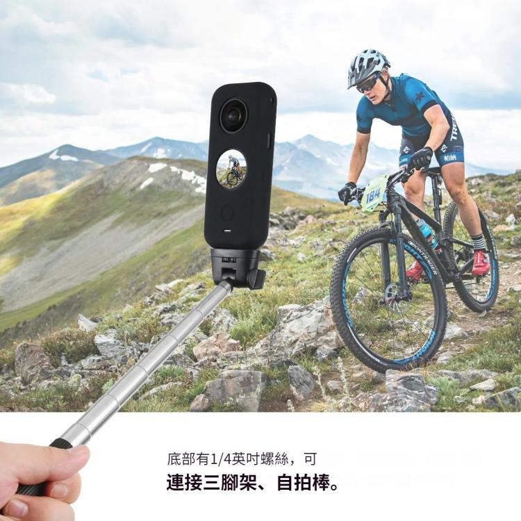 PULUZ 適用於Insta360 one x2 全景相機機身防塵防臟硅膠保護套