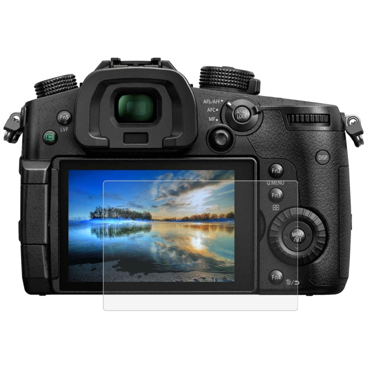 PULUZ 2.5D 9H Tempered Glass Film for Panasonic GH5 / GH5S , Compatible with Canon EOS M3 / M5 / M10 / R
