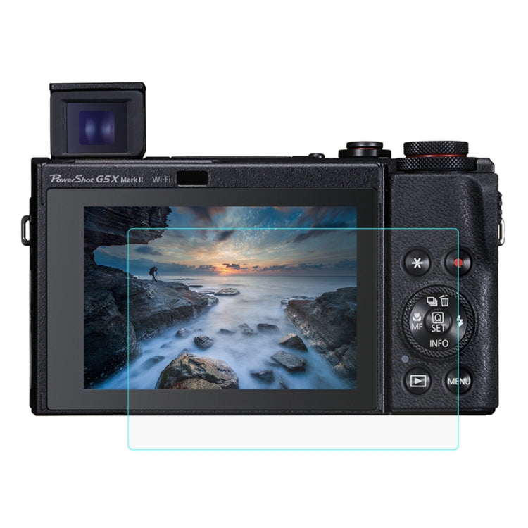 PULUZ 適用於佳能PowerShot G5 X Mark II相機 2.5D弧邊 9H鋼化玻璃膜