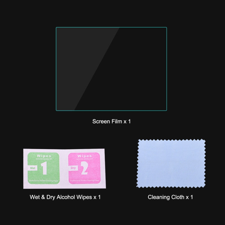 PULUZ 2.5D 9H Tempered Glass Film for Ricoh GR II /  GR, Compatible with Casio ZS29 / ZS28 / ZS27 / Z550, Panasonic SZ10, Sony A58 / 55 / DSC-WX60 / DSC-W730, Canon IXY210 / A3300 /  SX70 / S90 / G1X