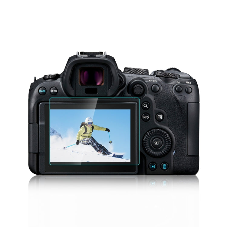 PULUZ 適用於Canon EOS R6 相機 2.5D弧邊 9H鋼化玻璃膜