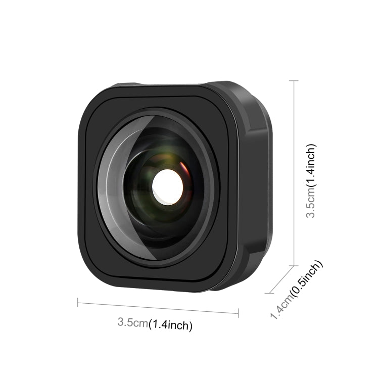 PULUZ Max Lens Mod Wide Angle Lens for GoPro Hero13 Black / Hero12 Black / Hero11 Black / HERO10 Black / HERO9 Black