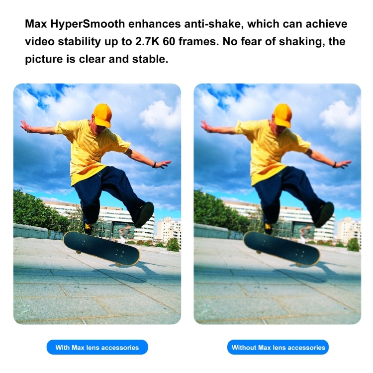 PULUZ Max Lens Mod Wide Angle Lens for GoPro Hero13 Black / Hero12 Black / Hero11 Black / HERO10 Black / HERO9 Black