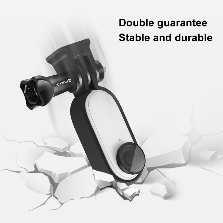 PULUZ適用於Insta360 GO 2 塑料保護邊框支 帶轉接頭&螺絲
