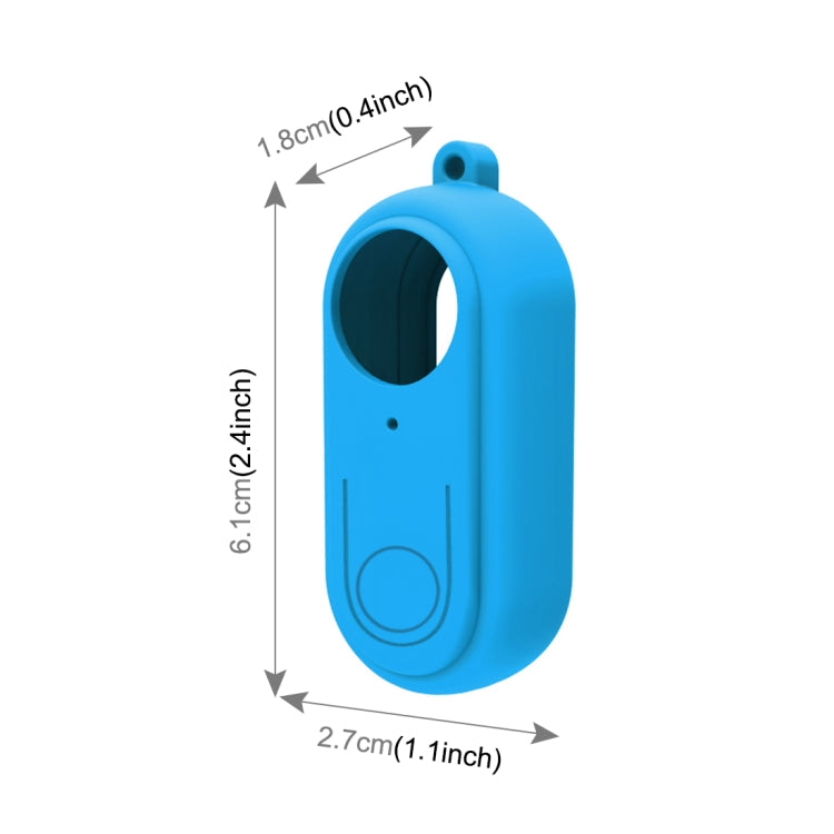 PULUZ適用於Insta360 GO 2拇指相機 機身鏡頭硅膠保護套