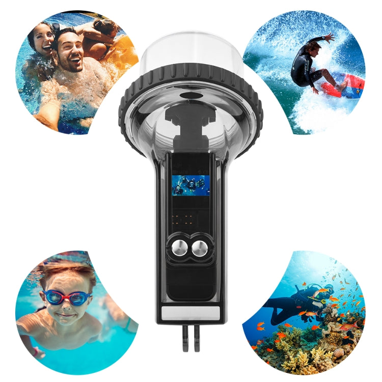 PULUZ 適用於大疆Osmo Pocket 2  60米潜水保護殼水下潛浮罩