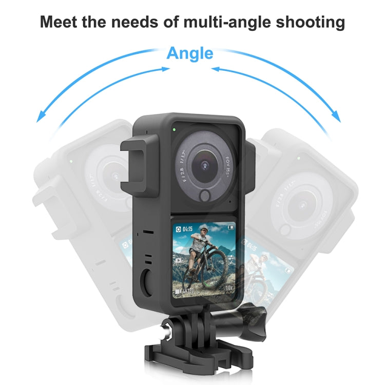 PULUZ ABS防摔保護邊框  帶2個熱靴口 適用於大疆 DJI Action 2