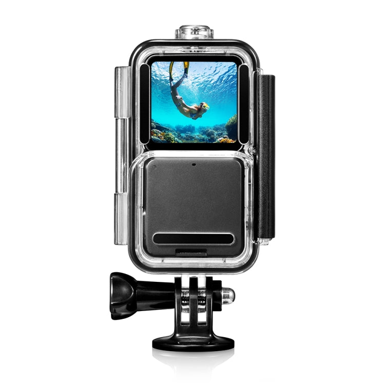 PULUZ 適用於DJI Action 2 單機版 / 續航版 / 雙屏版 防水潜水殼 60米防水