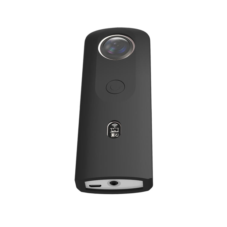 PULUZ 適用於理光Theta SC2 360運動相機硅膠保護套 帶鏡頭保護套
